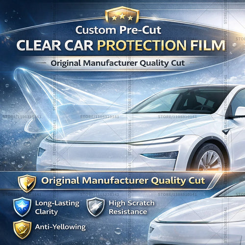 For Honda Civic Si Coupe 2017-2021 Precut Paint Protection Film PPF Clear Bra Front Kit+Rockers 8.5Mil